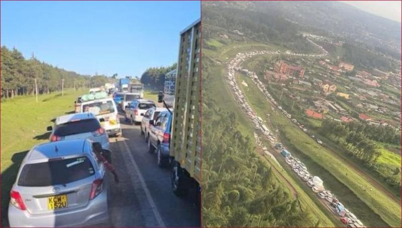 KeNHA advised motorists on the Nairobi-Nakuru Highway to observe discipline on the road.